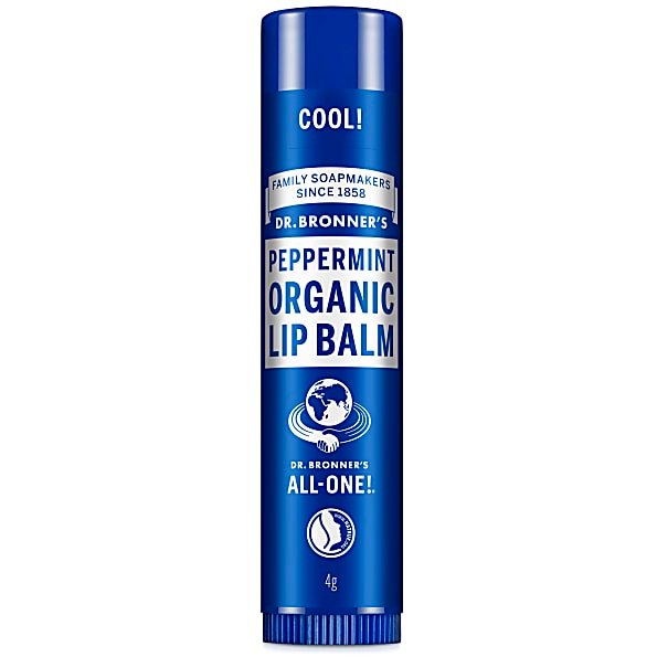 Dr Bronner's Magic Soaps Peppermint Organic Lip Balm 4g